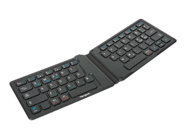 Targus AKF003NO tangentbord Bluetooth QWERTY Nordic Svart