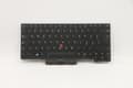 Miniatyrbild 1 av 2: Sunrex - Ersättningstangentbord för bärbar dator - med Trackpoint, UltraNav - bakgrundsbelyst - QWERTY - italiensk - svart - för ThinkPad L14 Gen 1 2