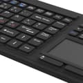 Miniatyrbild 3 av 4: Rubberized keyboard with touchpad, IP68, 104 keys, black