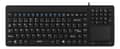 Miniatyrbild 2 av 4: Rubberized keyboard with touchpad, IP68, 104 keys, black