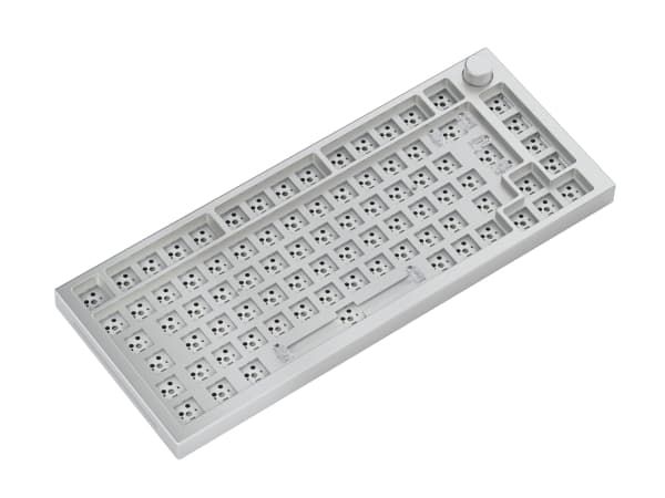 Glorious PC Gaming Race GMMK Pro, Keyboard barebone, Gjuten aluminium, 332 mm, 135 mm, 1,5 kg, Silver