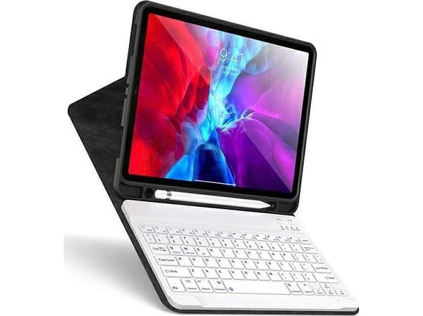 USAMS Winro-deksel med tastatur iPad Air 10,9" grønt etui-hvitt tastatur/grønt deksel-hvitt tastatur IP109YRU02 (US-BH655)