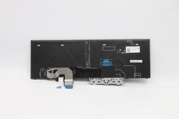 Transimage - Ersättningstangentbord för bärbar dator - med Trackpoint - bakgrundsbelyst - USA med eurosymbol - svart - för ThinkPad P15 Gen 1 20ST, 2