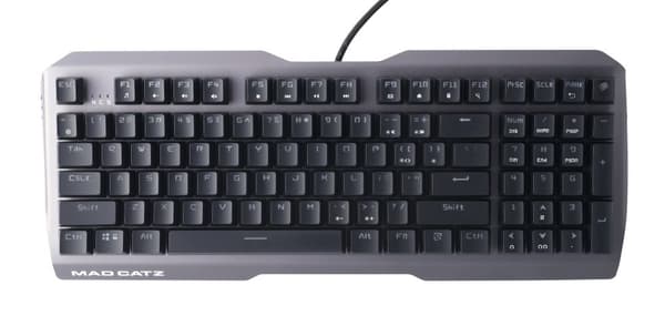 Mad Catz S.T.R.I.K.E. 13 Mekanisk Gaming Tastatur, sort - US Layout