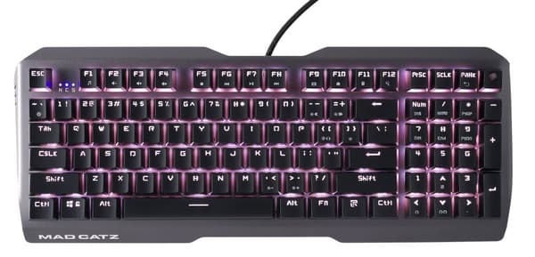 Mad Catz S.T.R.I.K.E. 13 Mekanisk Gaming Tastatur, sort - US Layout