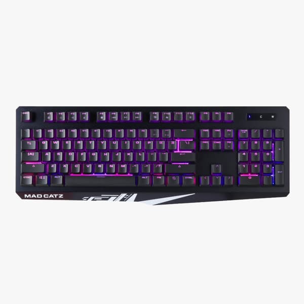 Mad Catz S.T.R.I.K.E. 2 Mekaaninen pelinäppäimistö, musta - US-asettelu