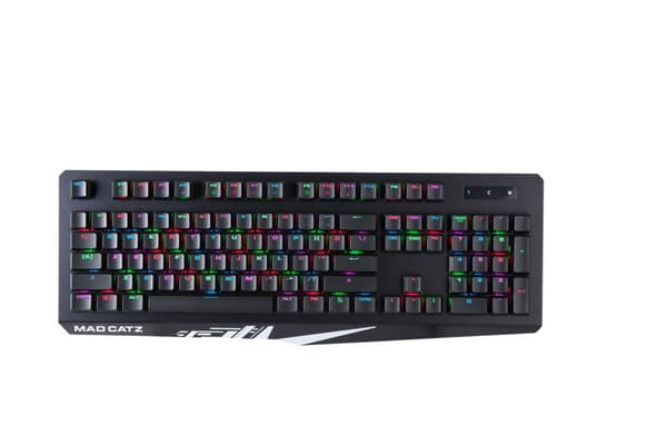 Mad Catz S.T.R.I.K.E. 4 Mekanisk Gaming Tastatur, sort - US Layout