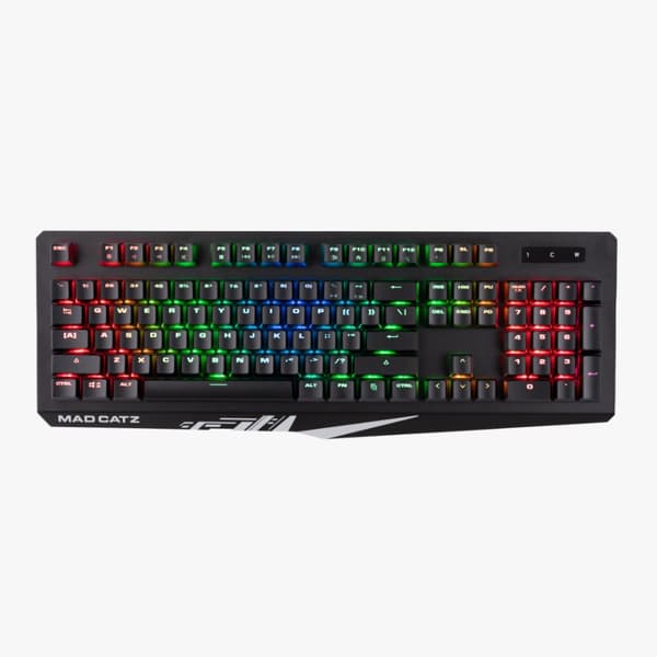 Mad Catz S.T.R.I.K.E. 4 Mekaaninen pelinäppäimistö, musta - US-asettelu