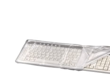 Hama 00113818 Støvbeskyttelse tastaur Transparent (L x B x H) 216 x 483 x 51 mm