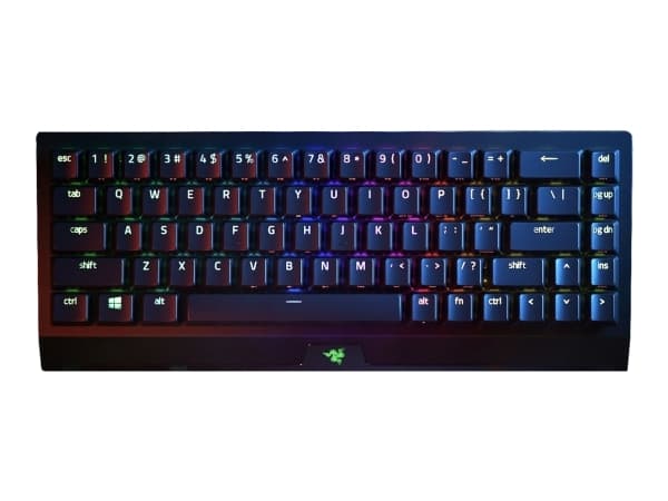 Razer BlackWidow V3 Mini HyperSpeed, 65%, USB + RF Wireless + Bluetooth, Mekaaninen, RGB LED, Musta