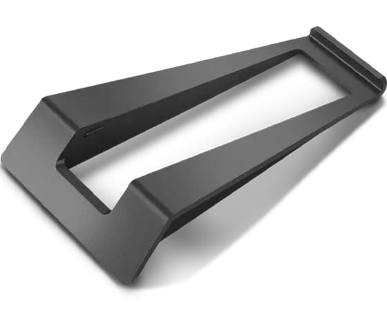Lenovo Tiny VI Vertical Stand - Bordsställ för system - svart - för ThinkCentre M70q Gen 2; M70q Gen 3; M75q Gen 2; M80q Gen 3; M90a Gen 3; ThinkStat