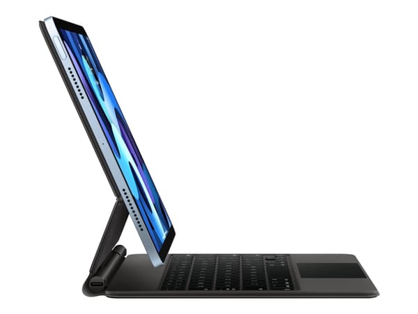 Apple Magic Keyboard - Tangentbord och foliefodral - med pekdyna - bakgrundsbelyst - Apple Smart connector - QWERTY - norsk - för Apple 10.9-inch iPa