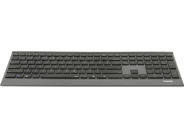 Näppäimistö + hiiri Rapoo RAPOO RAPOO WIRELESS MULTI-MODE KIT E9500M BLACK UI