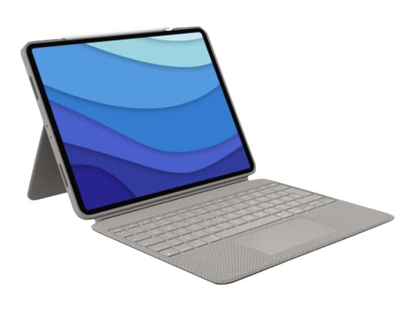 Logitech Combo Touch, QWERTY, Espanja, Tasohiiri, 1,9 cm, 1 mm, Apple
