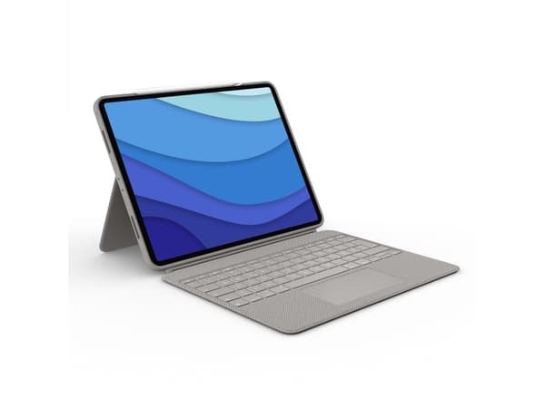 Logitech Combo Touch, QWERTY, UK kansainvälinen, Tasohiiri, 1,9 cm, 1 mm, Apple