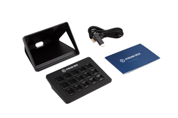 Corsair Stream Deck MK.2, Musta, 15 painikkeet, Windows 10 x64, Mac OS X 10.13 High Sierra, Mac OS X 10.14 Mojave, Mac OS X 10.15 Catalina, Mac OS X