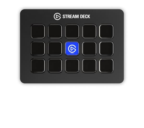 Corsair Stream Deck MK.2, Musta, 15 painikkeet, Windows 10 x64, Mac OS X 10.13 High Sierra, Mac OS X 10.14 Mojave, Mac OS X 10.15 Catalina, Mac OS X