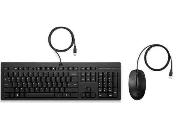 HP 225 - Tastatur- og mussett - USB - QWERTY - Engelsk - for HP 34; Laptop 15; Pro Mobile Thin Client mt440 G3; ZBook Firefly 14 G9; ZBook Fury 16 G9