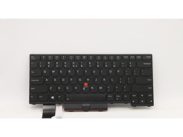 Lite-On - Ersättningstangentbord för bärbar dator - med Trackpoint, UltraNav - bakgrundsbelyst - QWERTY - Engelska - Europa - svart - för ThinkPad L1