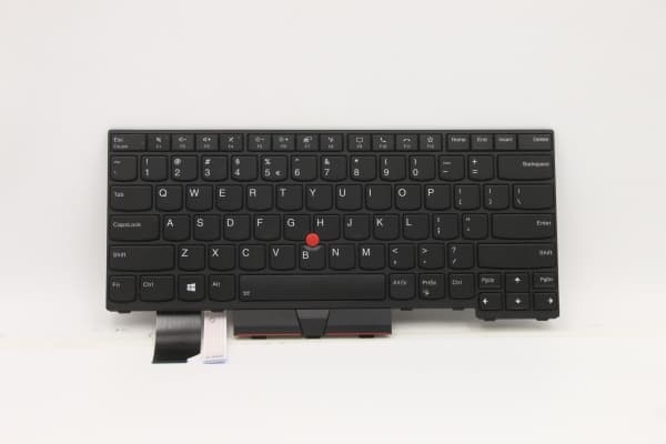 Lite-On - Ersättningstangentbord för bärbar dator - med Trackpoint, UltraNav - bakgrundsbelyst - QWERTY - Engelska - Europa - svart - för ThinkPad L1