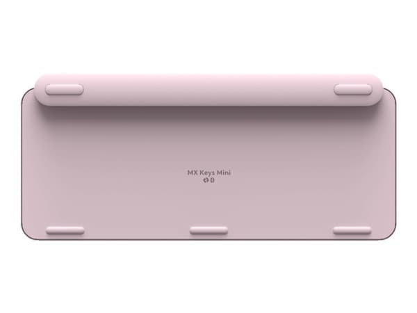 Logitech MX Keys Mini tastatur RF trådløs + Bluetooth QWERTY Nordisk Rosa