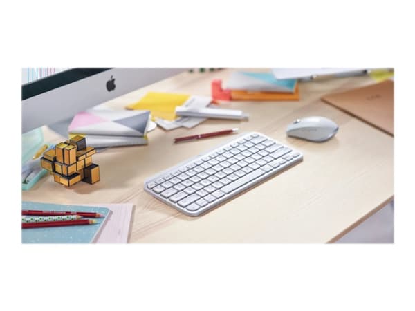 MX Keys Mini For Mac Wireless Keyboard - Pale Grey - Nordic - MAC