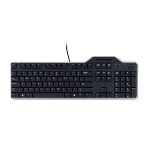 Dell KB813 smartkort -tastatur, kablet, svart, engelsk