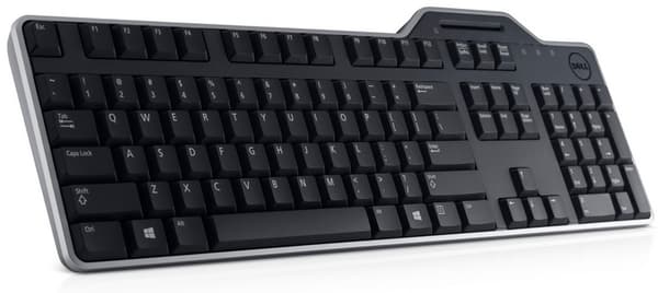 Dell KB813 smartkort -tastatur, kablet, svart, engelsk