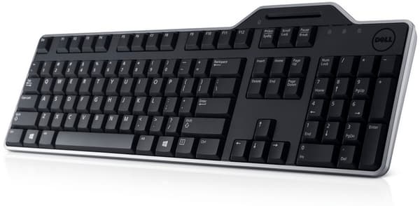 Dell KB813 smartkort -tastatur, kablet, svart, engelsk