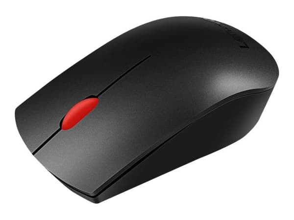 Lenovo Essential Wireless Combo - Sats med tangentbord och mus - trådlös - 2.4 GHz - USA/Europa - svart - FRU