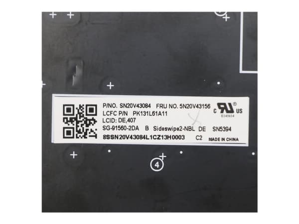 Lenovo 5N20V43156, Näppäimistö, Lenovo, ThinkPad X13 Gen 1
