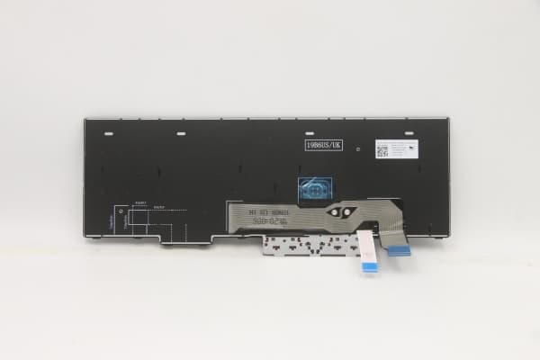 Transimage - Ersättningstangentbord för bärbar dator - Engelska - Europa - för ThinkPad L15 Gen 1 20U7, 20U8