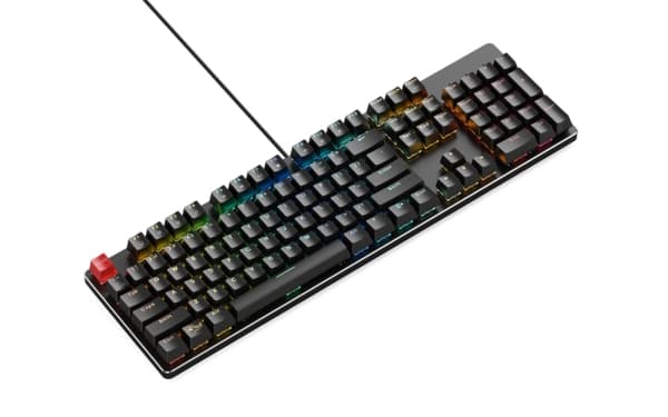 Glorious PC Gaming Race GMMK-BRN-V2, Full størrelse (100 og), Koblet med ledninger (ikke trådløs), USB, Mekanisk nøkkelbryter, Sort