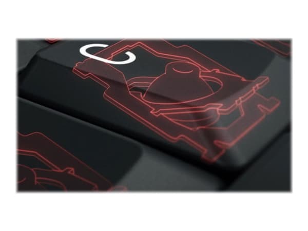 CHERRY STREAM KEYBOARD WIRELESS - Tangentbord - trådlös - 2.4 GHz - QWERTY - brittisk - tangentbrytare: CHERRY SX - svart