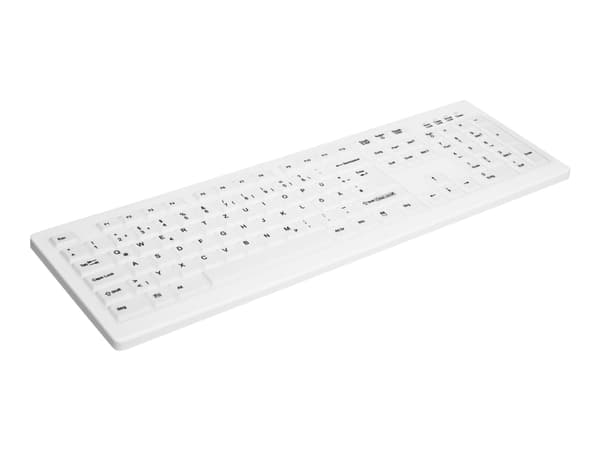 Active Key MedicalKey AK-C8100 - Tangentbord - trådlös - 2.4 GHz - Nordisk - vit Vit