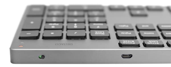 Wireless keyboard mouse combo USB receiver builtin battery