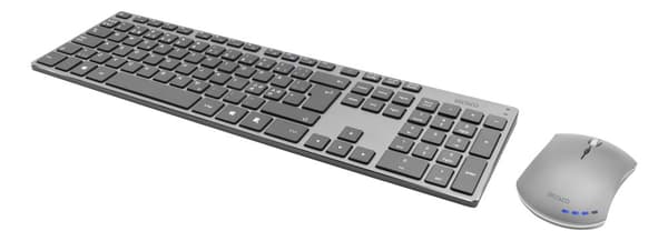 Wireless keyboard mouse combo USB receiver builtin battery