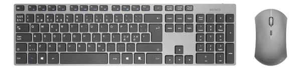 Wireless keyboard mouse combo USB receiver builtin battery