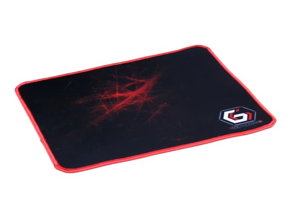 Gembird GGS-UMGL4-02, Täysikokoinen (100 %), USB, QWERTY, LED, Musta, Sisältää hiiren