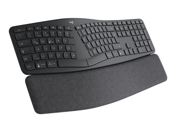 Logitech ERGO K860 for Business tastatur Bluetooth Tysk Grafitt