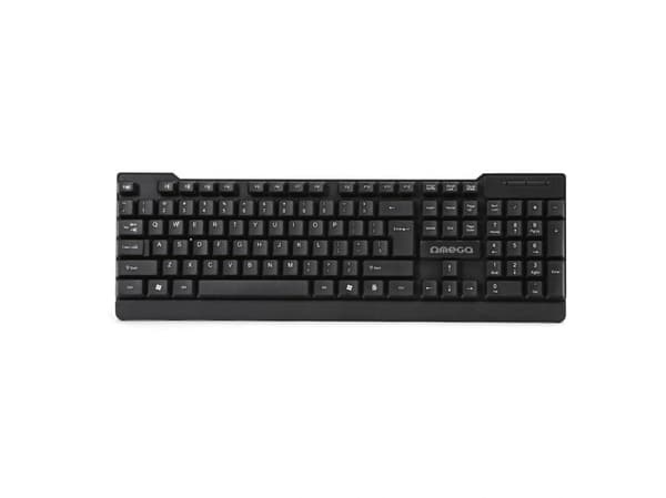 Omega keyboard OK35B Wired Black UK (OK035BUS)