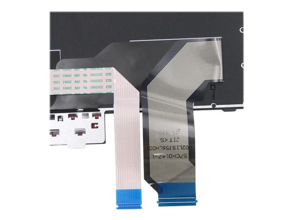 Chicony - Erstatningstastatur for bærbar PC - med Trackpoint, UltraNav - QWERTY - Spansk - svart - for ThinkPad L14 Gen 1 20U1, 20U2, 20U5, 20U6