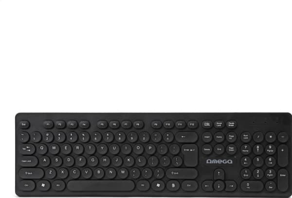 Omega keyboard OK45B Wired Black UK (OK045BUS)
