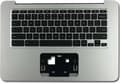 Miniatyrbild 2 av 2: HP - Ersättningstangentbord för bärbar dator - brittisk - texturerad, asksilver - med övre skydd - för Chromebook 14 G4