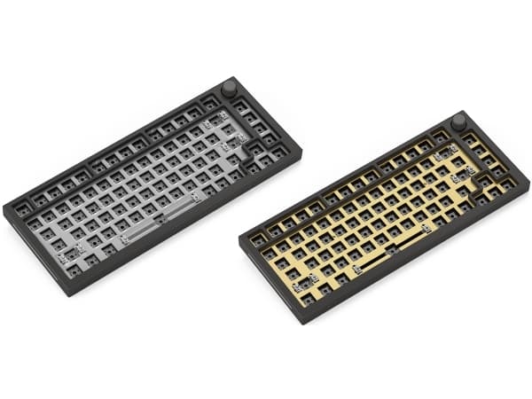 Glorious PC Gaming Race Switch Plate, Keyboard switch plate, Messing, Gull