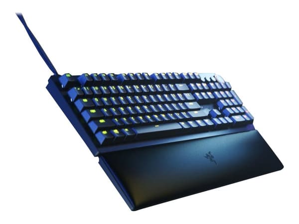 Razer Huntsman V2 - Tangentbord - bakgrundsbelyst - USB - QWERTY - amerikansk - tangentbrytare: Razer Linear Optical Red Svart
