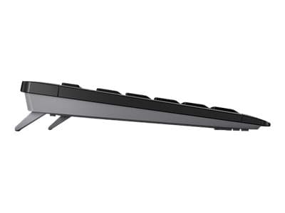 CHERRY STREAM KEYBOARD WIRELESS - Tangentbord - trådlös - 2.4 GHz - hela norden - tangentbrytare: CHERRY SX - svart