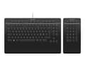 Miniatyrbilde 1 av 5: 3Dconnexion Keyboard Pro with Numpad - Sett med tastatur og numerisk tastatur - USB - QWERTY - Nordisk