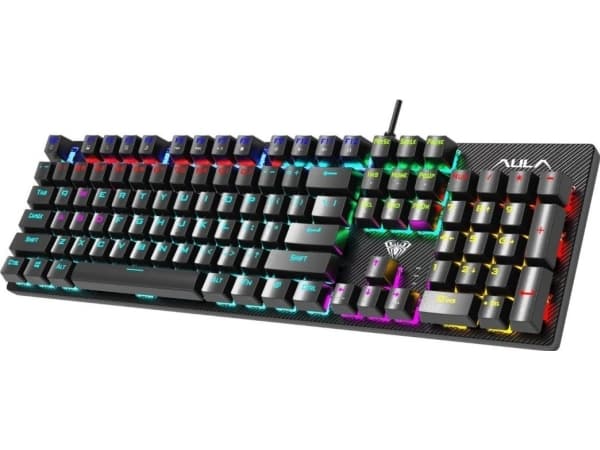 Aula Retribution Keyboard Mechanical Gaming Keyboard Blue Switches