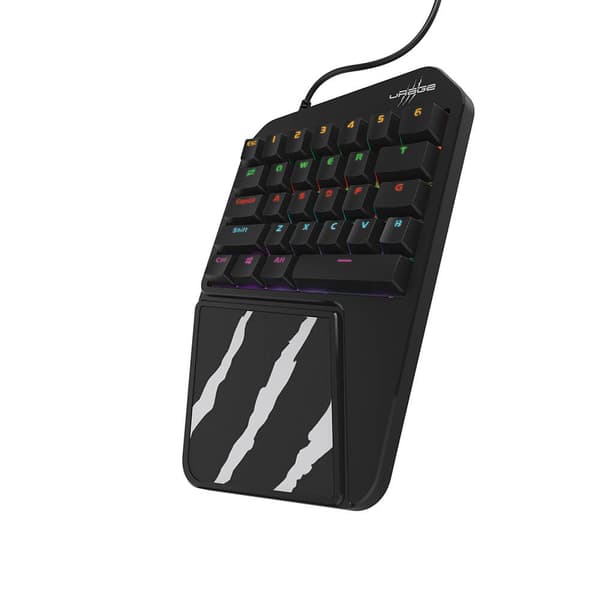 URAGE Mobilt Gaming Tastatur Enhånds Sort